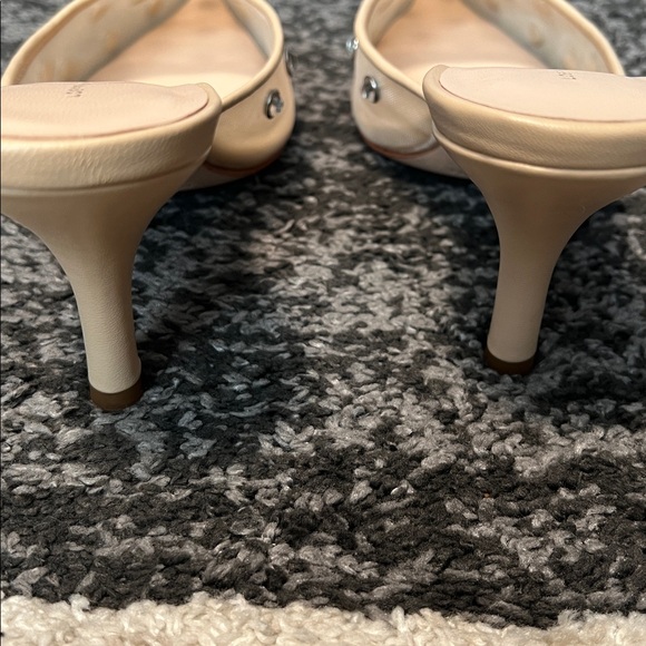 Loeffler Randall Paloma rhinestone embellished mesh mule, nude, size 8 NIB! - Picture 7 of 10